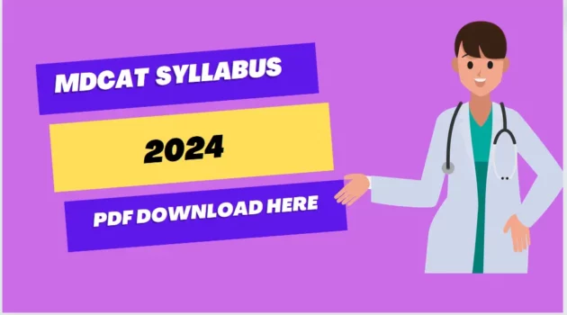 mdcat syllabus 2024